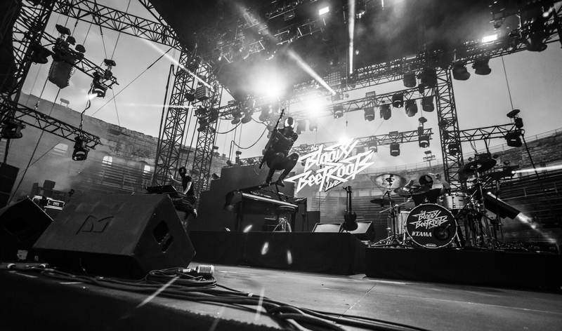 conseils photo THE BLOODY BEETROOTS Live - photographe professionnel festival