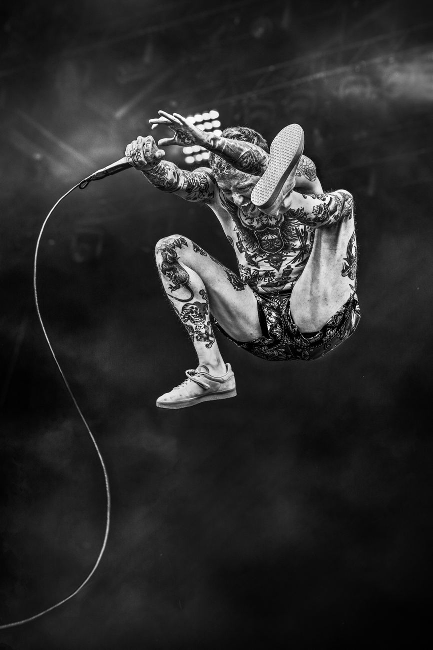  - Frank Carter & The Rattlesnakes - Download Festival- Paris 2018  