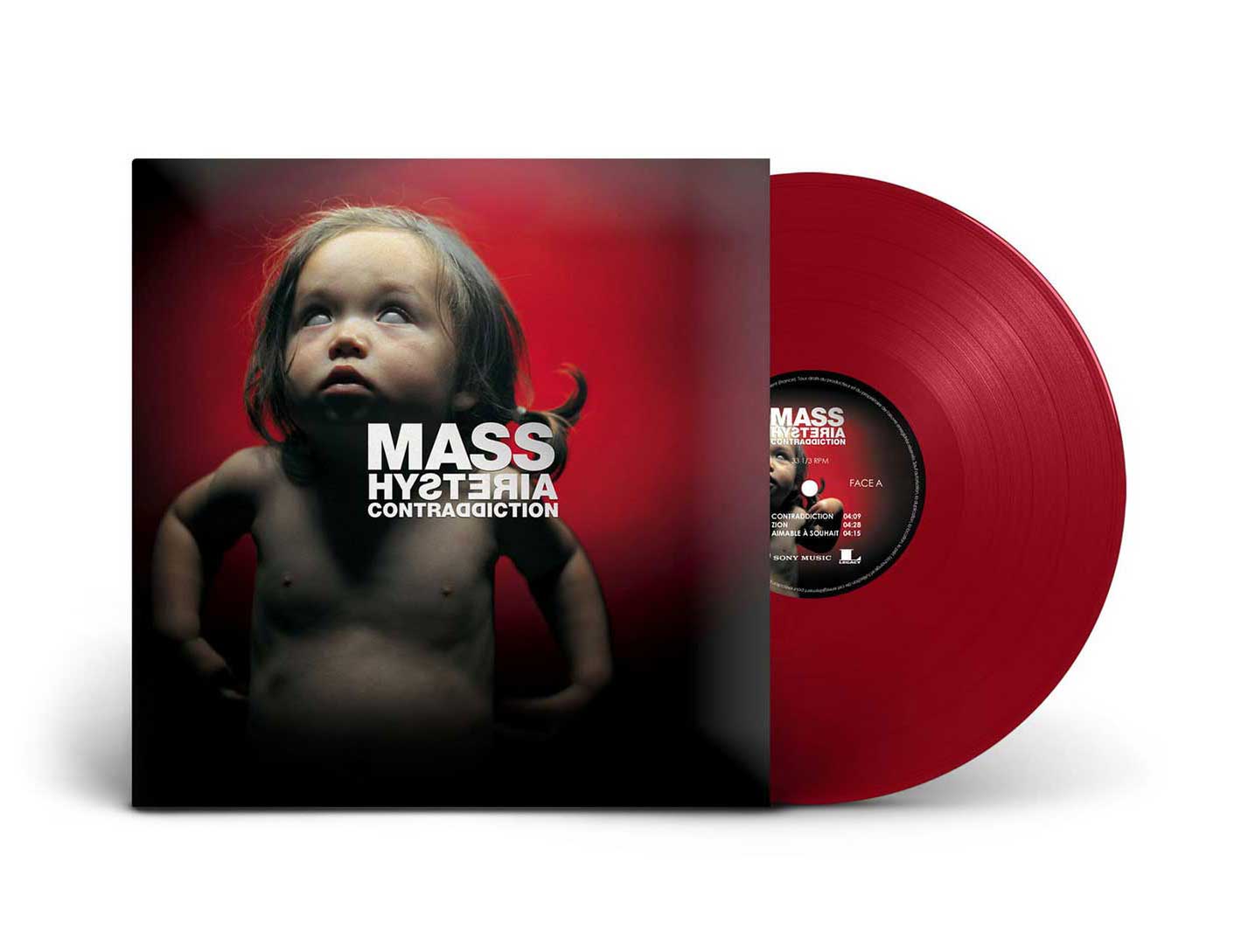 Mass Hysteria Réédition Contraddiction - Artwork