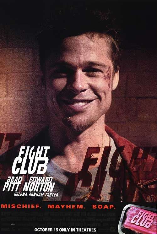 fight club brad pitt edward norton film
