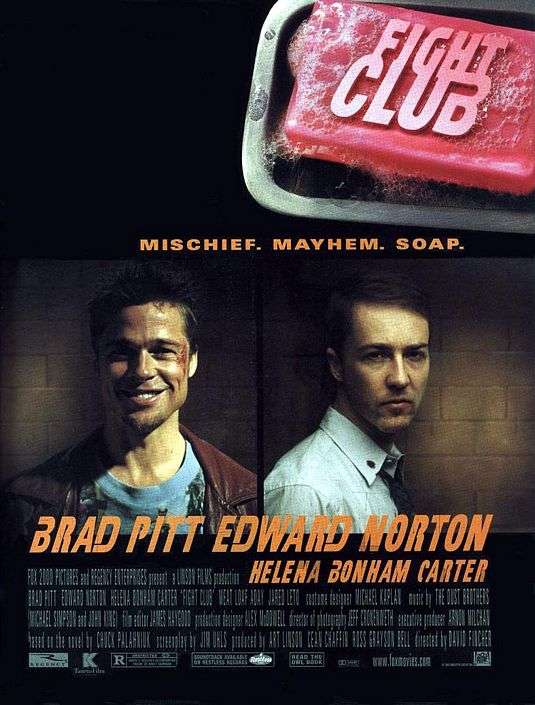 fight club brad pitt edward norton film