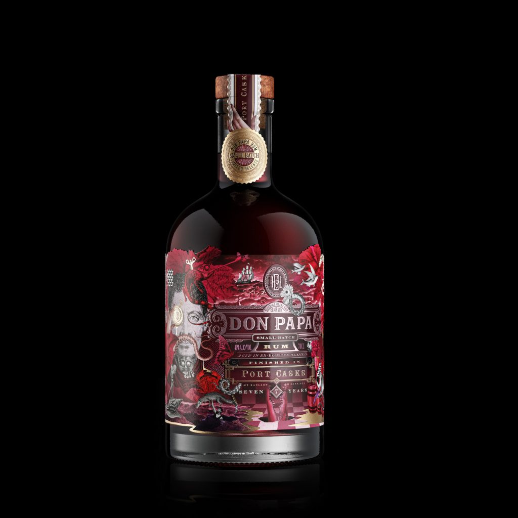 bouteille de rhum don papa 1