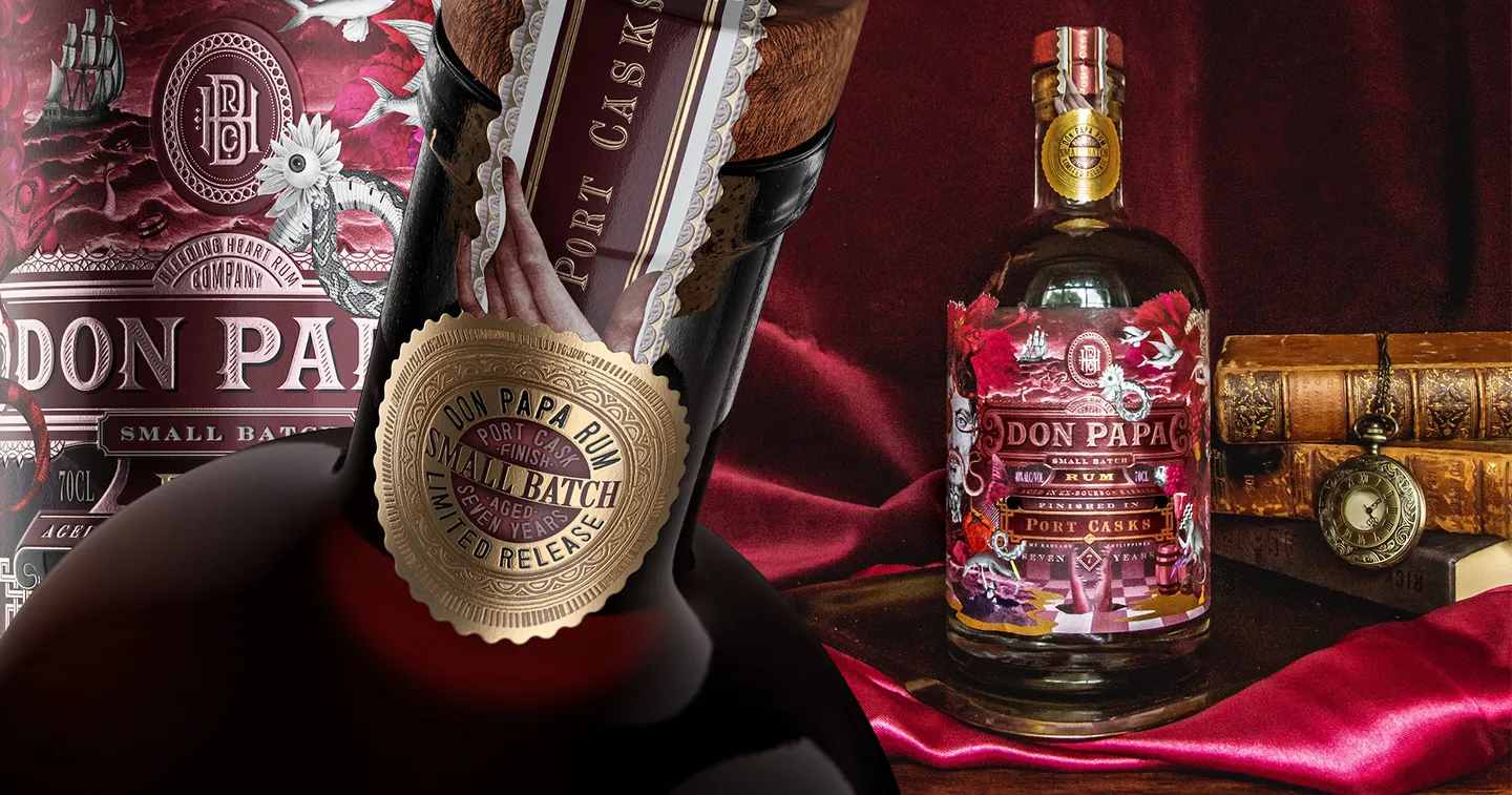 bouteille de rhum don papa 1