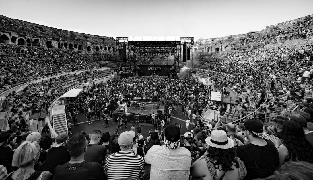 AVATAR metal band concert festival nimes credit photo Eric CANTO 10