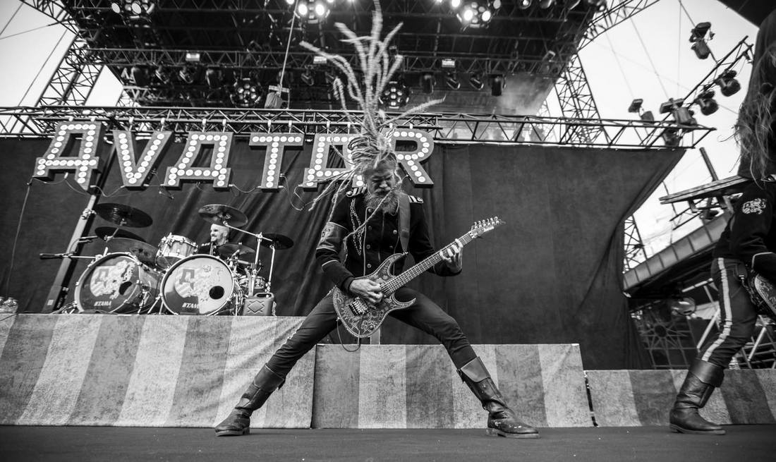 AVATAR Metal Band AVATAR-metal-band-concert-festival-nimes-credit photo Eric CANTO