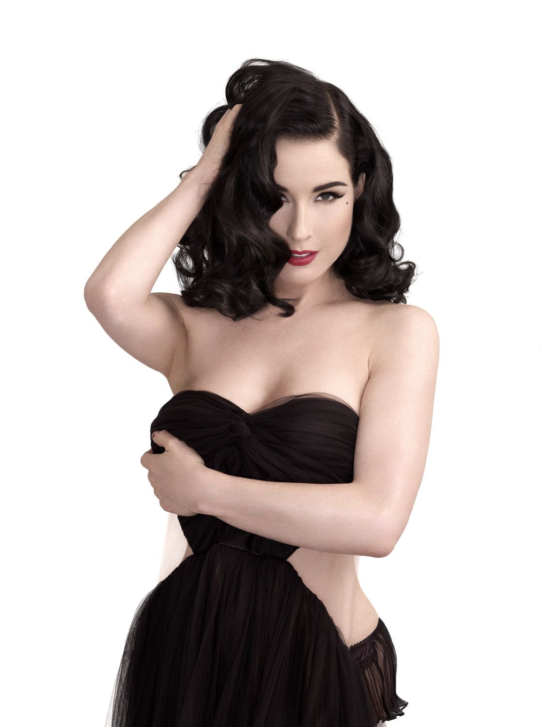 Dita von teese: Série photo pour ELLE China