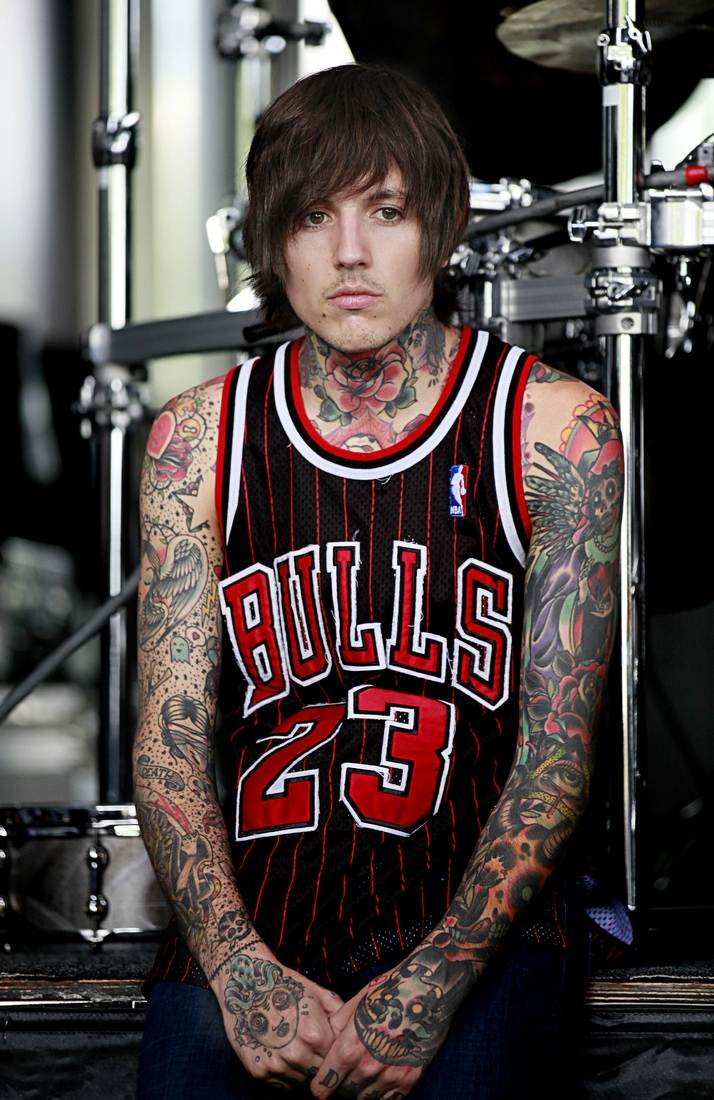 Oliver Sykes bmth- bring me the horizon tour Oliver Sykes bmth- bring me the horizon tour