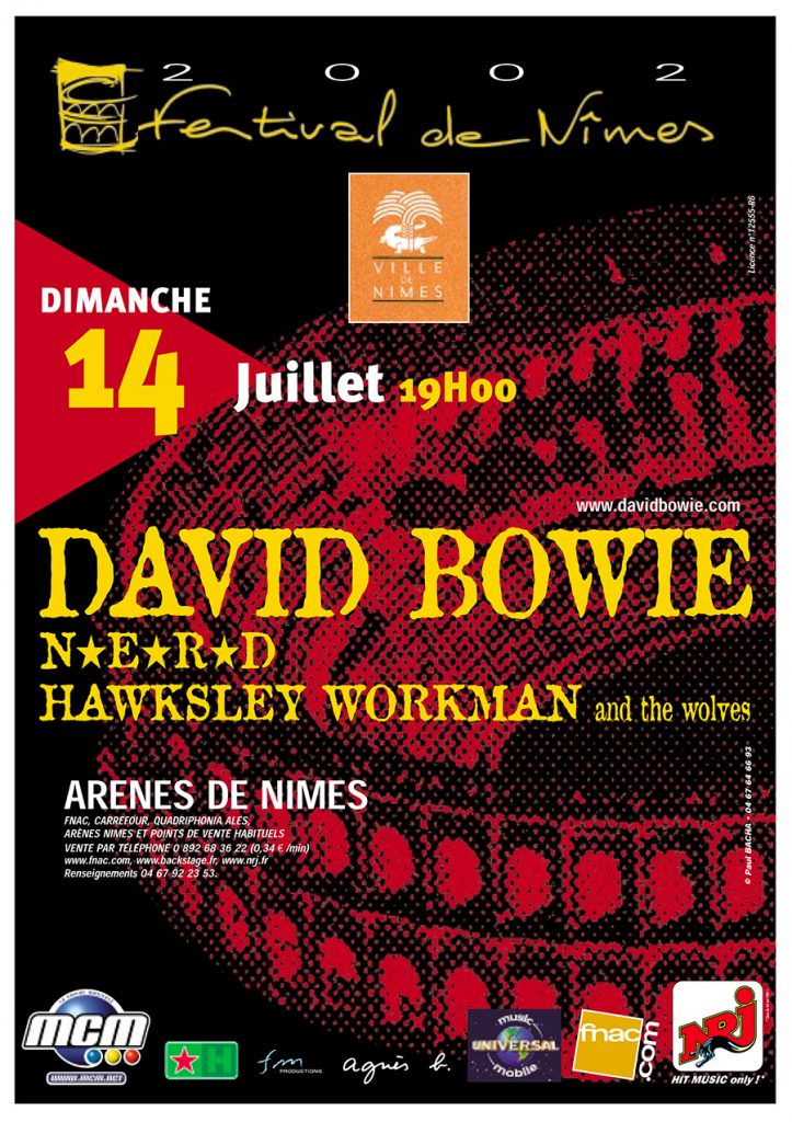Festival de Nîmes - affiche festival