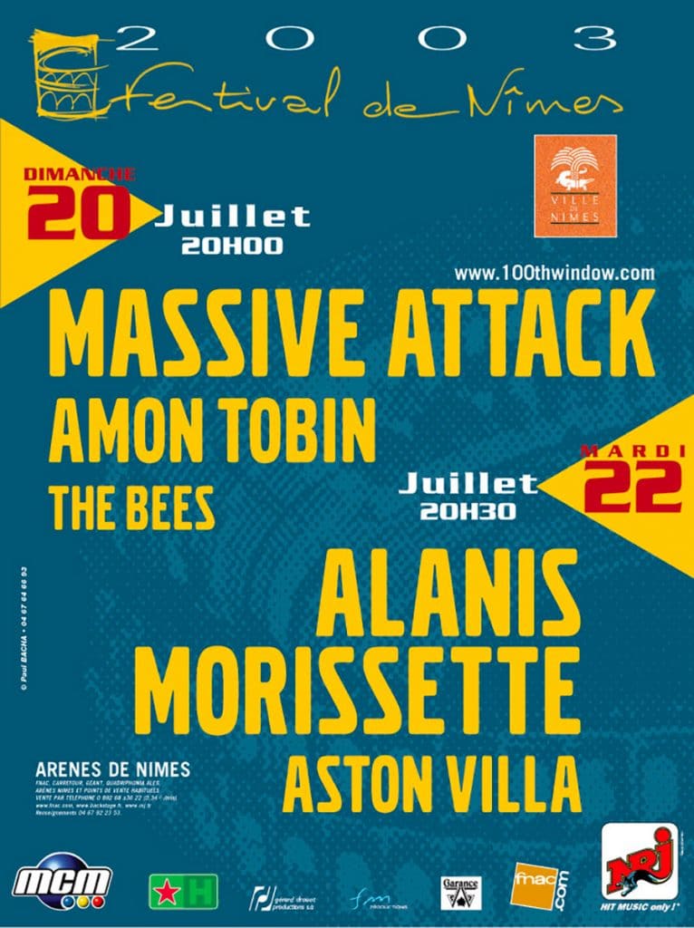 Festival de Nîmes - affiche festival