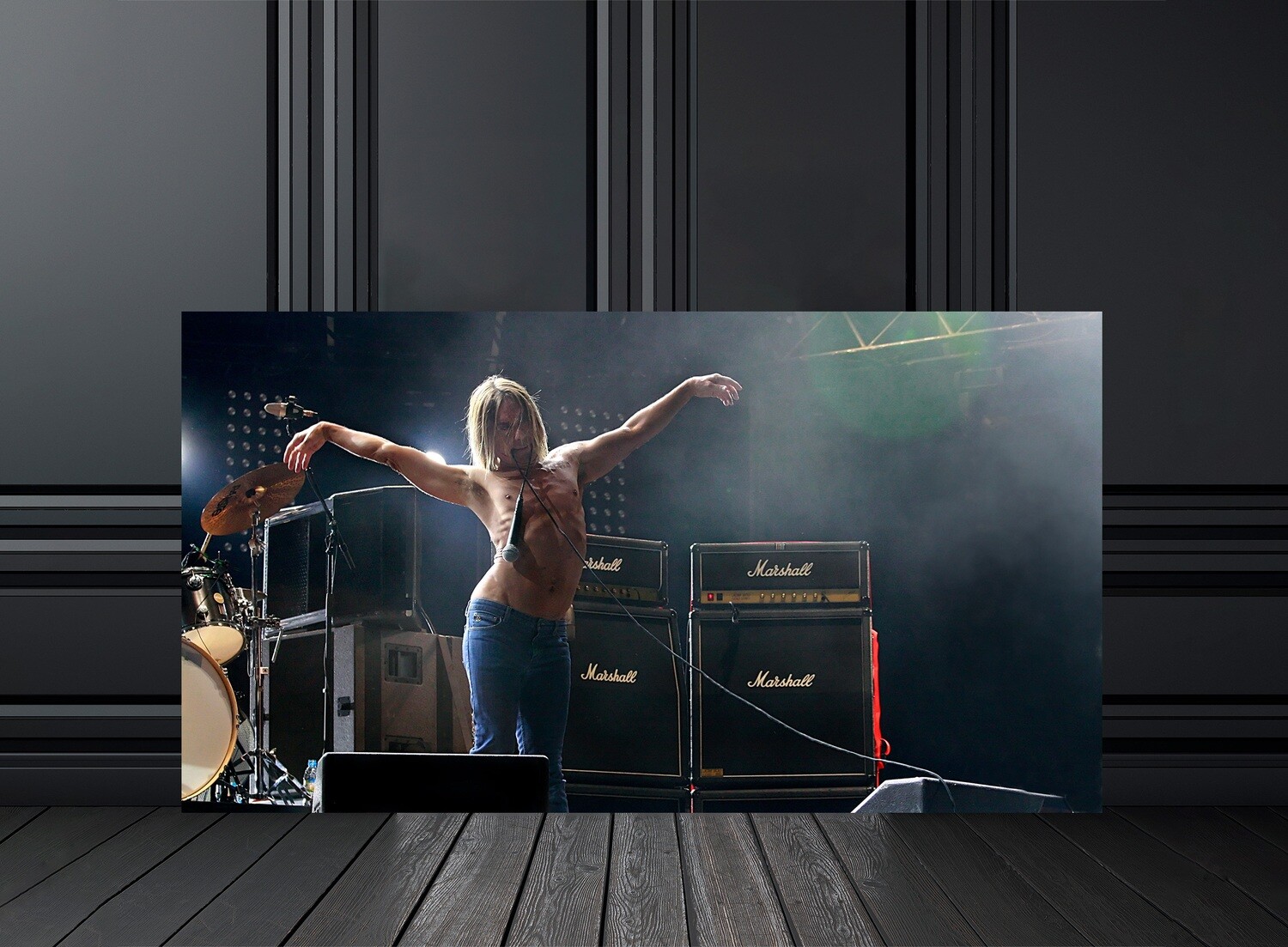 Vente photos de concert d'Iggy Pop - Crédit photo Eric CANTO