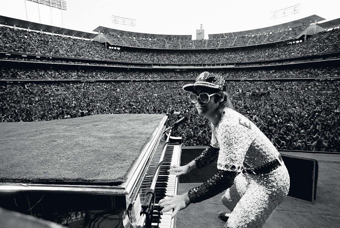 Elton John concert, biography and movie