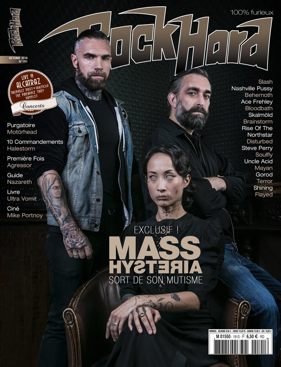 Rock Hard magazine photo Eric CANTO Rock Hard magazine photo Eric CANTO