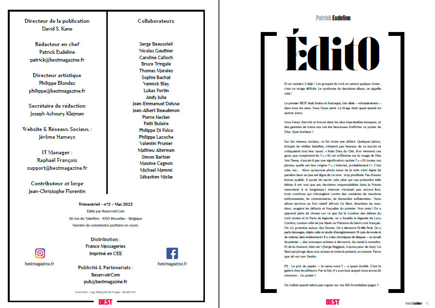 BEST magazine 2022: le retour du magazine culte ! Best-magazine-