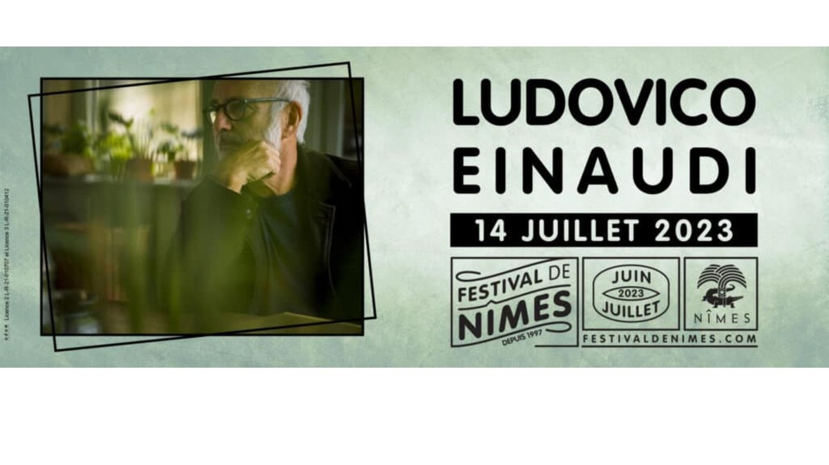 Ludovico Einaudi Festival de Nîmes