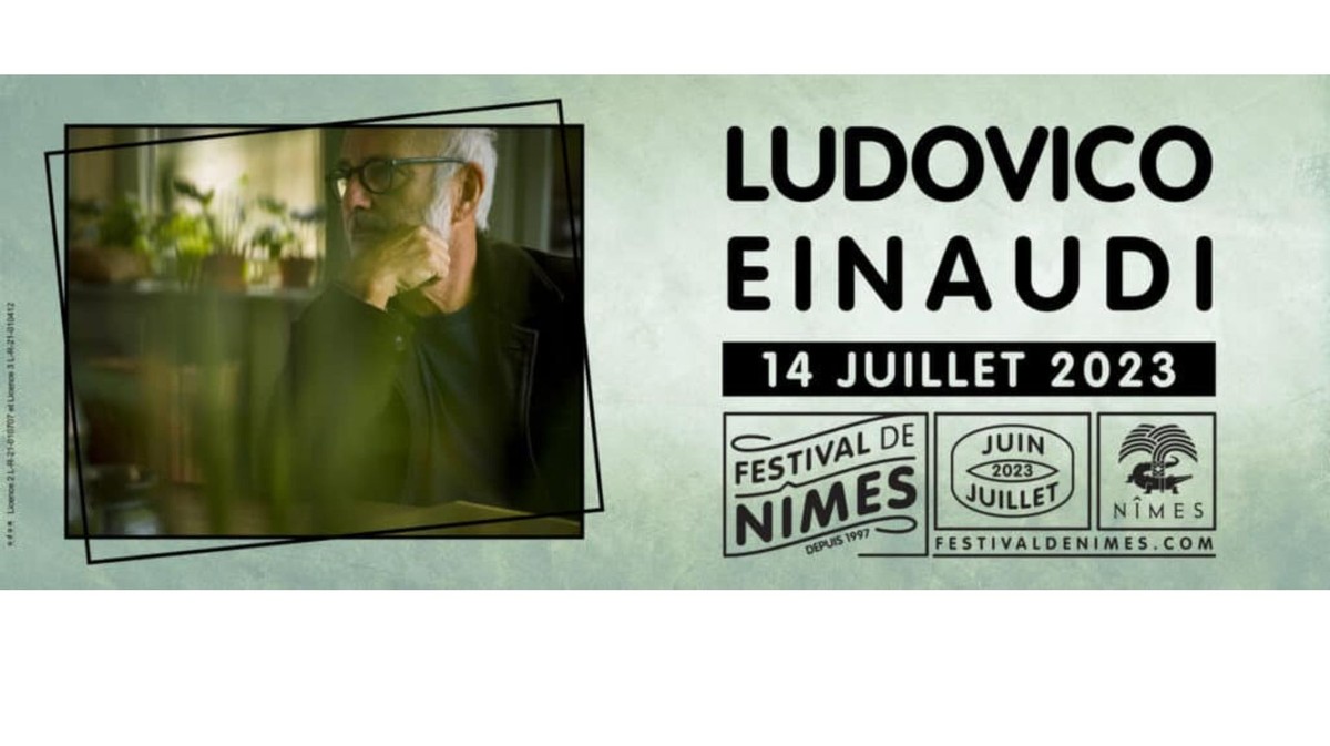 Ludovico Einaudi Festival de Nîmes Ludovico Einaudi Festival de Nîmes