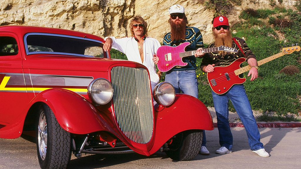 ZZ Top Eliminator, album culte du groupe (1983) ZZ Top et la voiture de Eliminator-