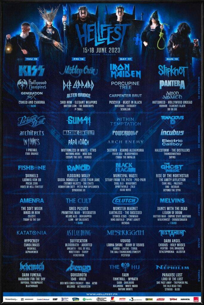 Tee-shirt du Hellfest, festival et nouvelle collection 2023 Hellfest