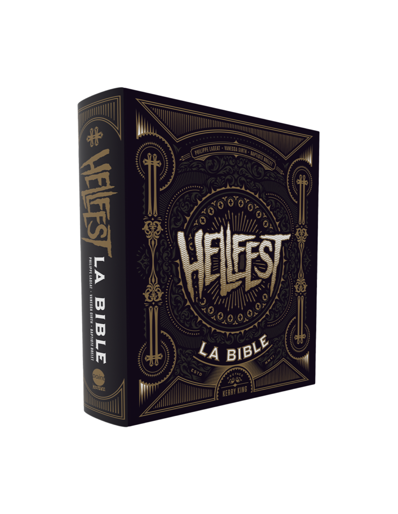merchandising du Hellfest la bible