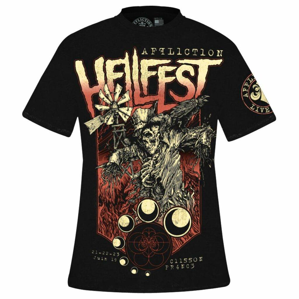 Le merchandising du Hellfest en 6 points, quoi, où et à quel prix Site du Hellfest T-Shirt du Hellfest