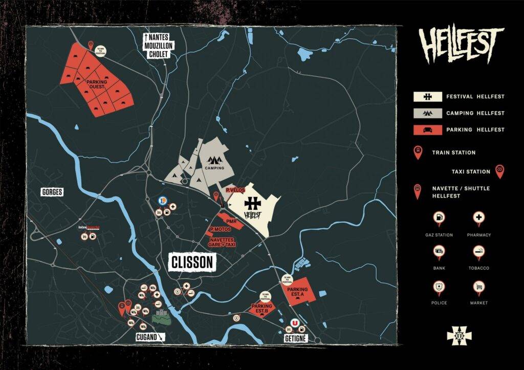 Hellfest hébergement, réponse en 7 temps et plein d'adresses Hellfest hébergement