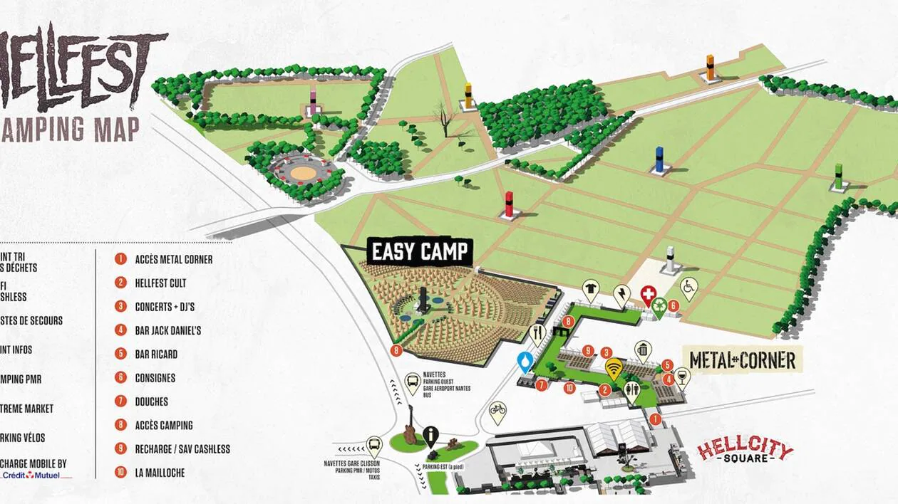 Hellfest hébergement