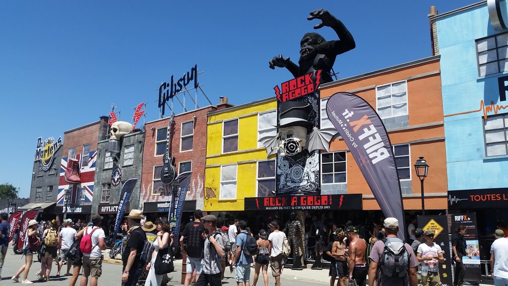 merchandising du Hellfest