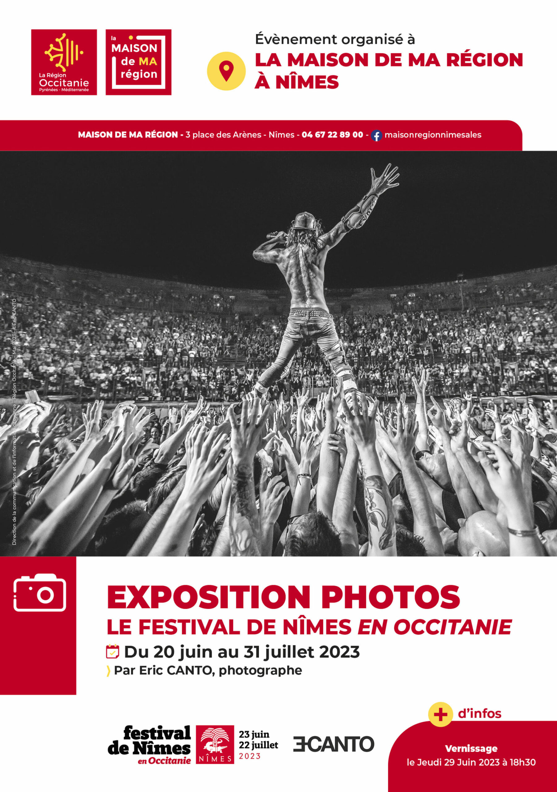 EXPOSITION PHOTOS EXPOSITION PHOTOS LE FESTIVAL DE NIMES EN OCCITANIE PAR ERIC CANTO 1 4 scaled