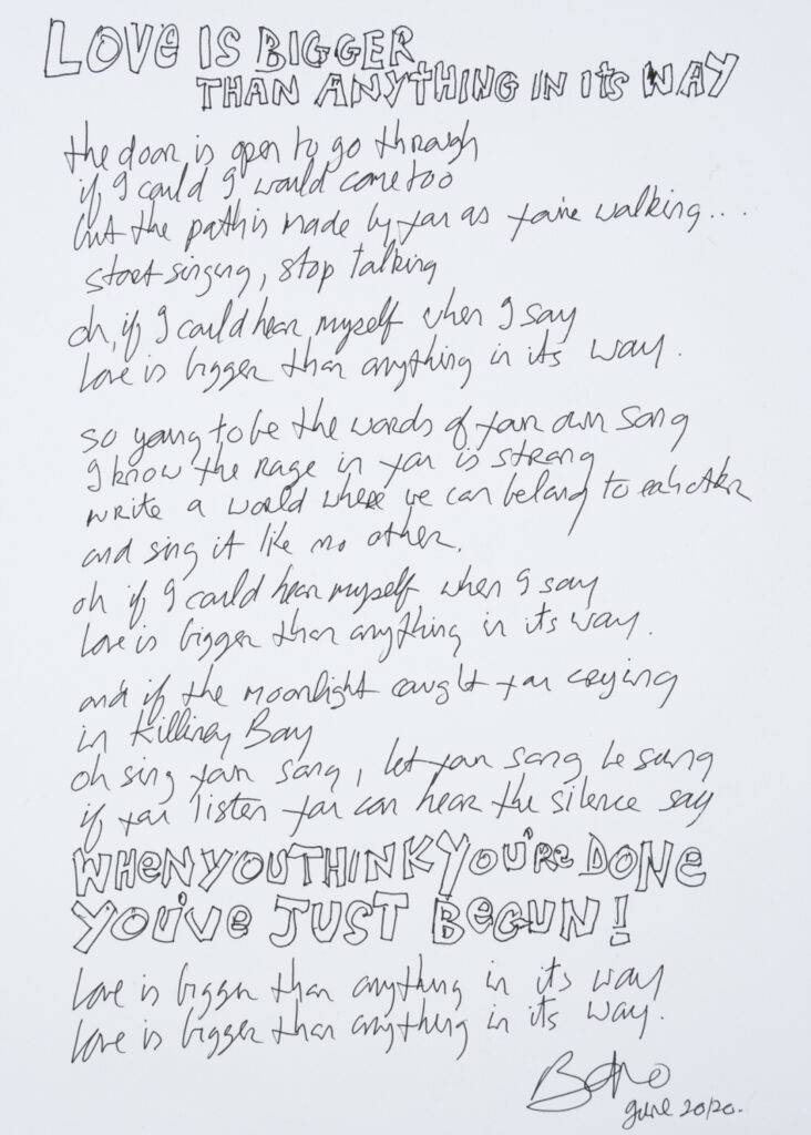 paroles de U2