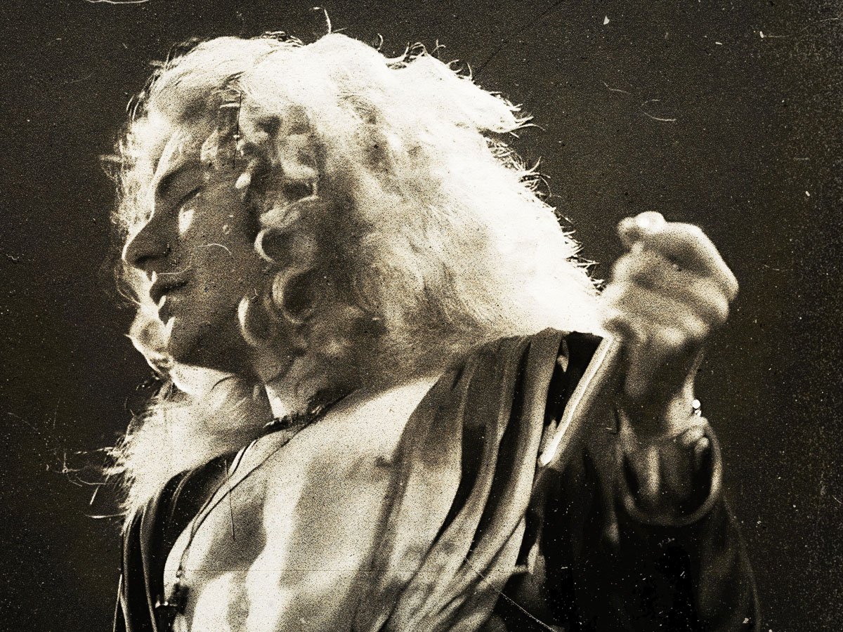 La légende Robert Plant : l'icône du rock. Robert Plant Led Zeppelin 1