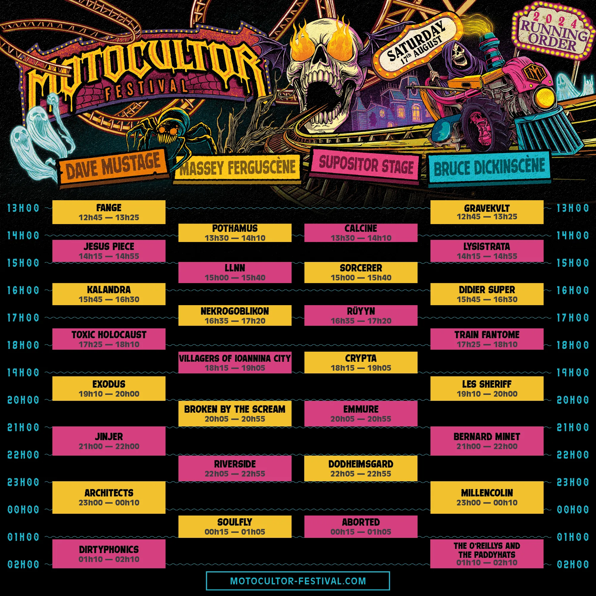 Le Festival Motocultor : L'Événement Métal Incontournable en France Festival motocultor 3