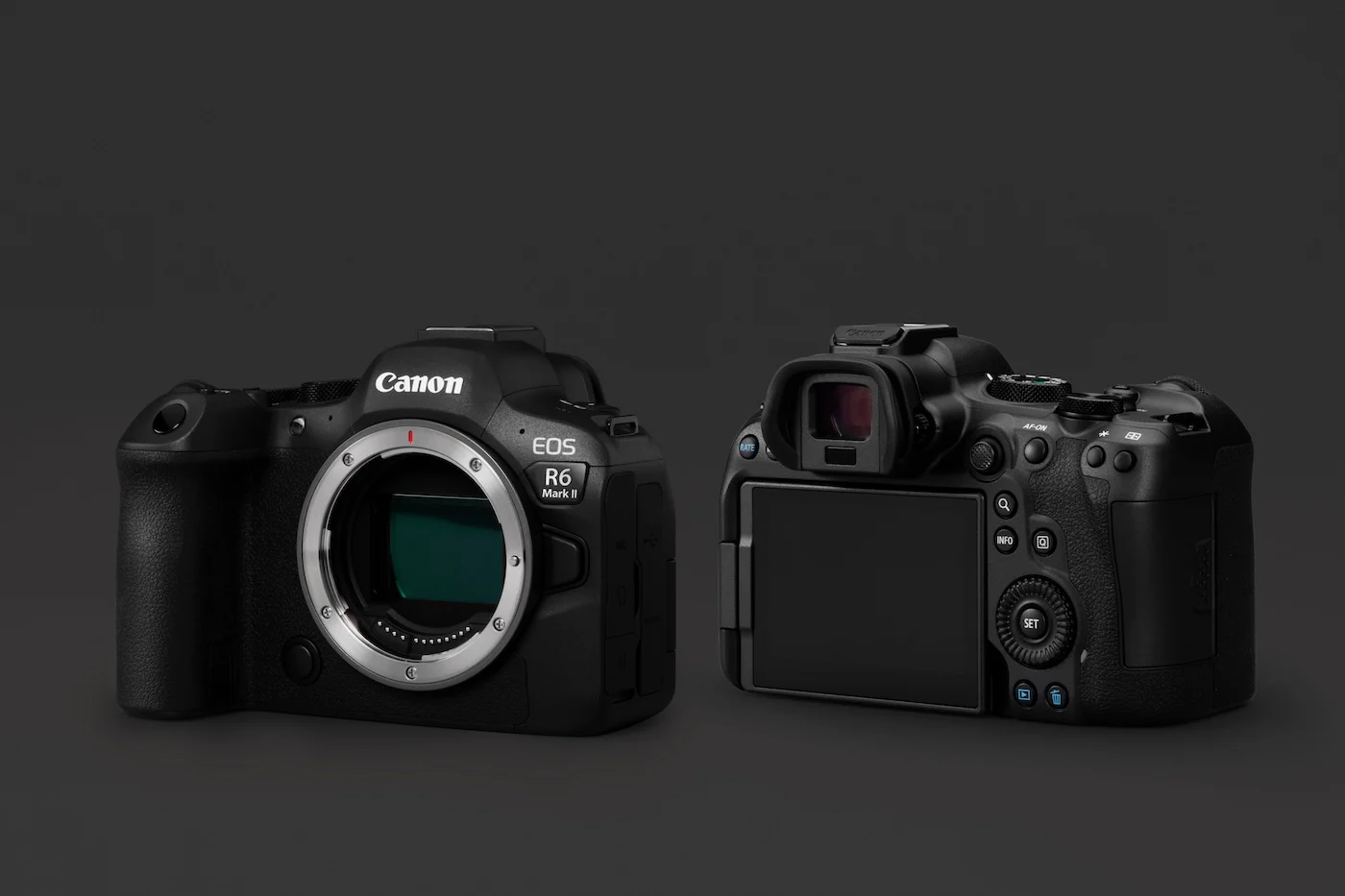 canon eos r6 mark ii avant arriere