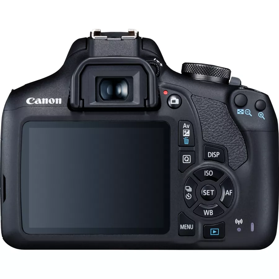 canon eos 2000d objectif ef s 18 55mm is ii sac dos carte sd produits vue arri re