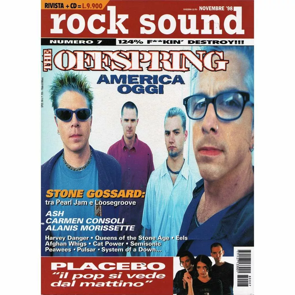 Fanzine d’un fan de Rock Sound Magazine, rempli de coupures et stickers, ambiance do it yourself